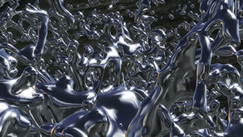 Жидкий металл фактура