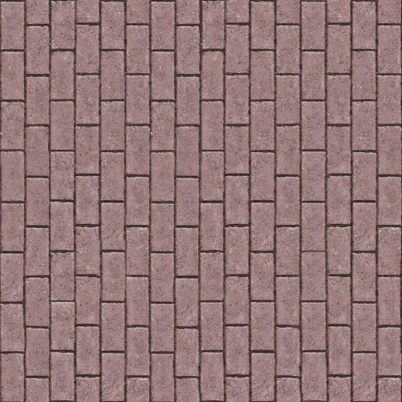 Брусчатка тротуарная для скетчапа