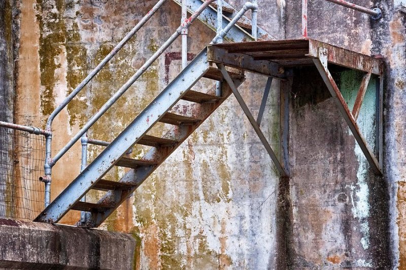 Ржавая лестница