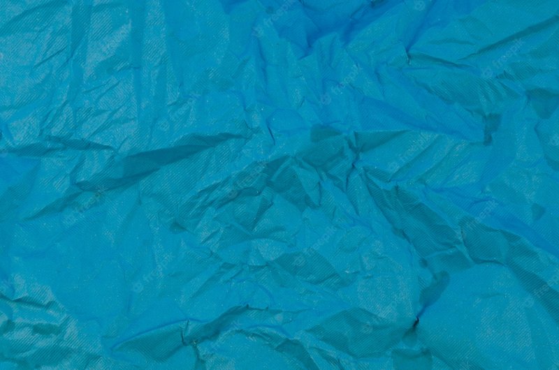 Фактура мятая бумага голубая