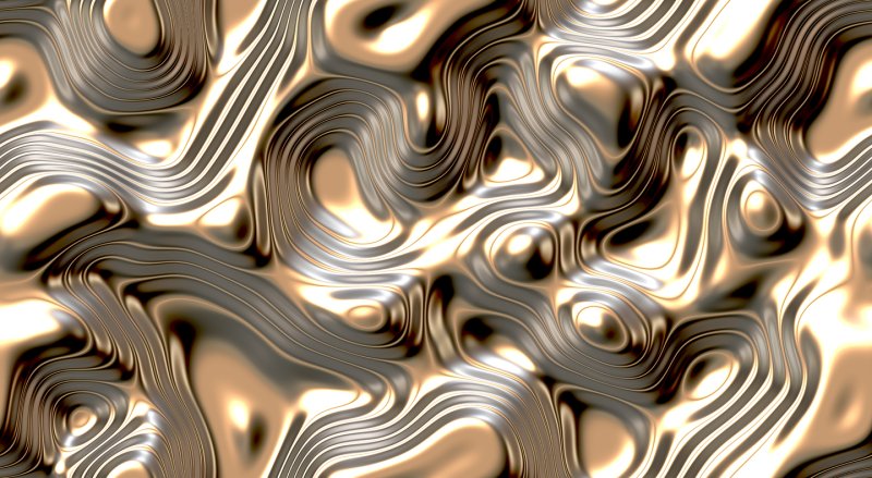 Жидкий хром текстура