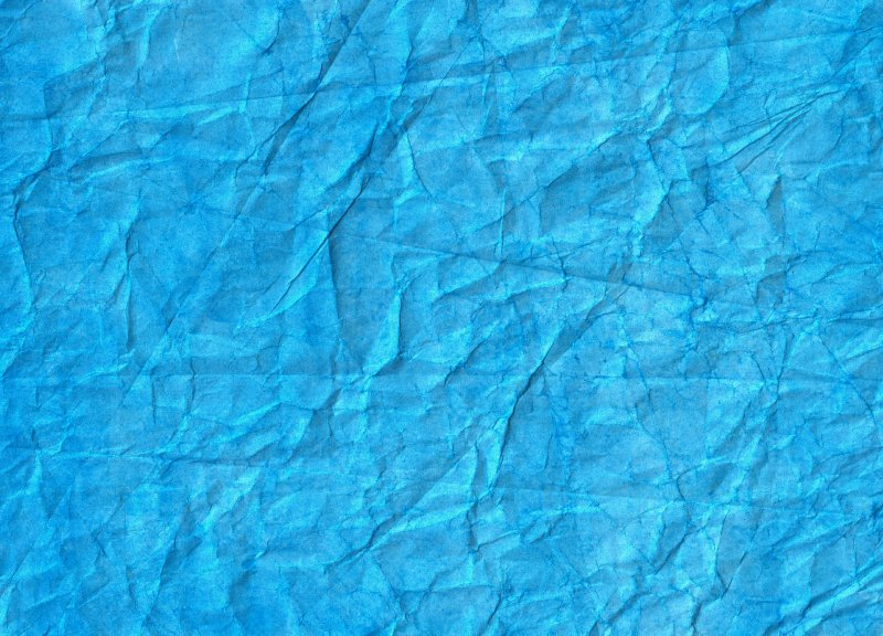 Мятая бумага голубая