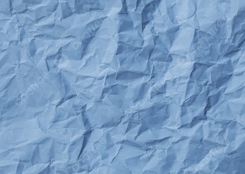 Мятая бумага синего цвета
