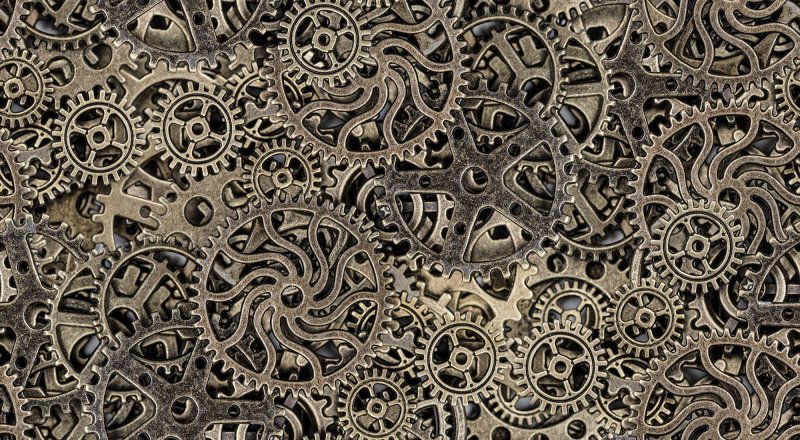 Текстура стимпанка