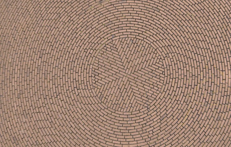 Брусчатка по кругу текстура
