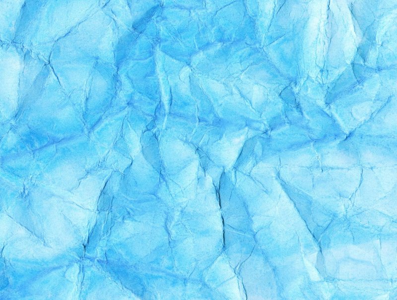Мятая бумага синего цвета