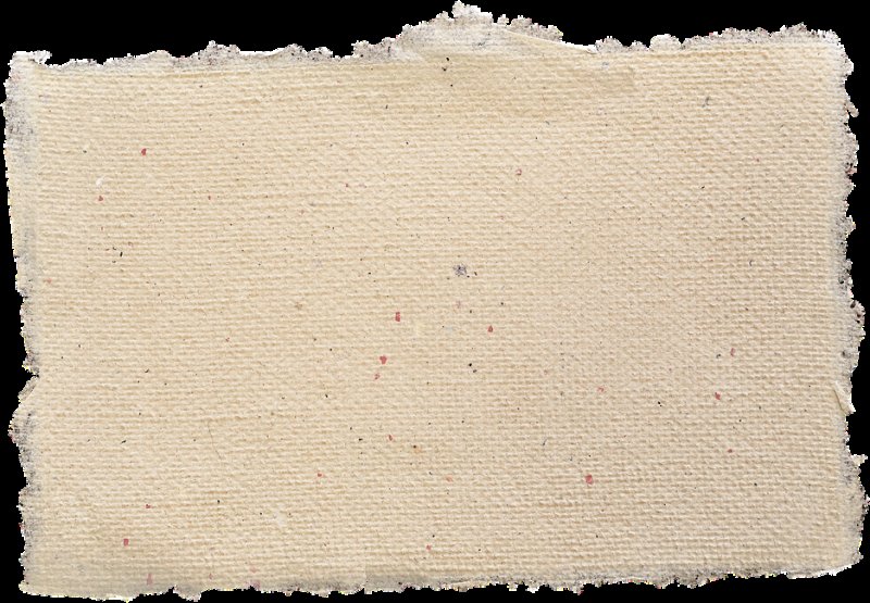 Кусок рваной бумаги