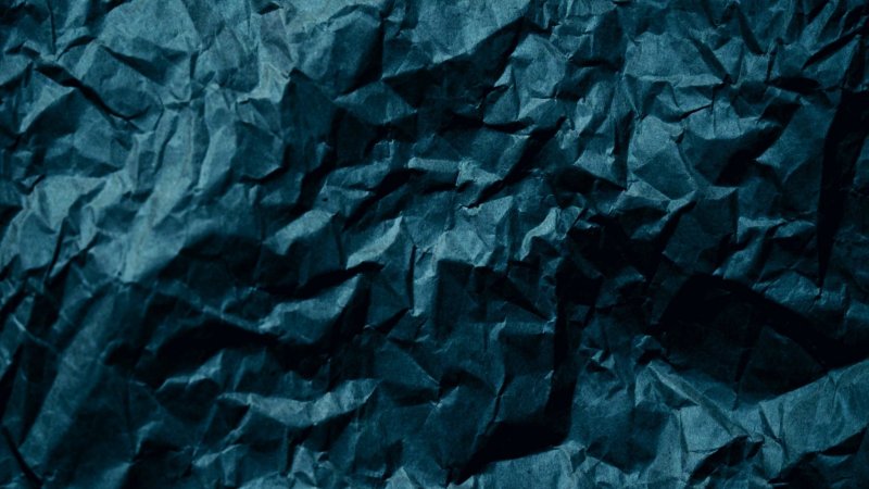 Синяя смятая бумага