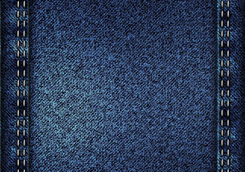 Текстура джинсовой ткани