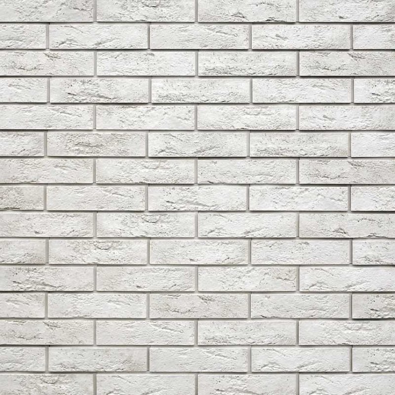 Плитка лофт БРИК белый Monte Alba