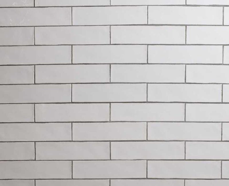 Кладка из белого кирпича