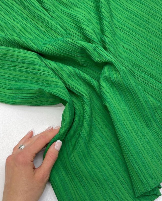 Ткань плательная жатка