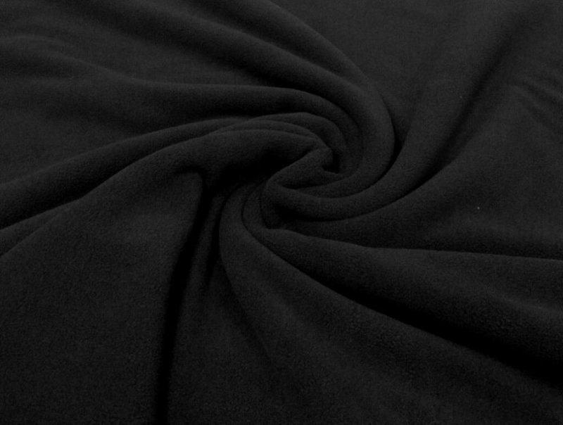 Плотная черная ткань