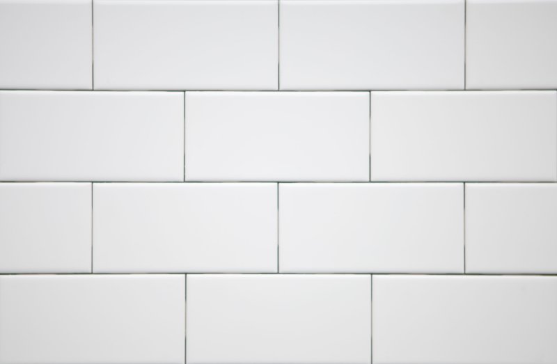 Плитка белая матовая
