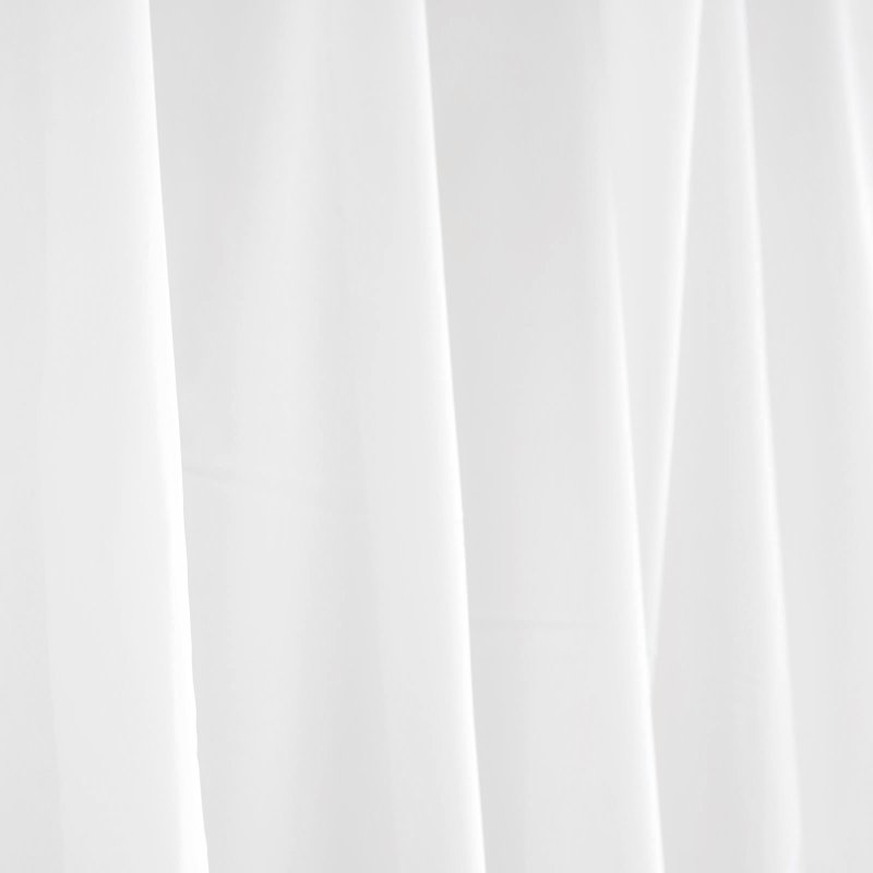 Белая прозрачная ткань для штор