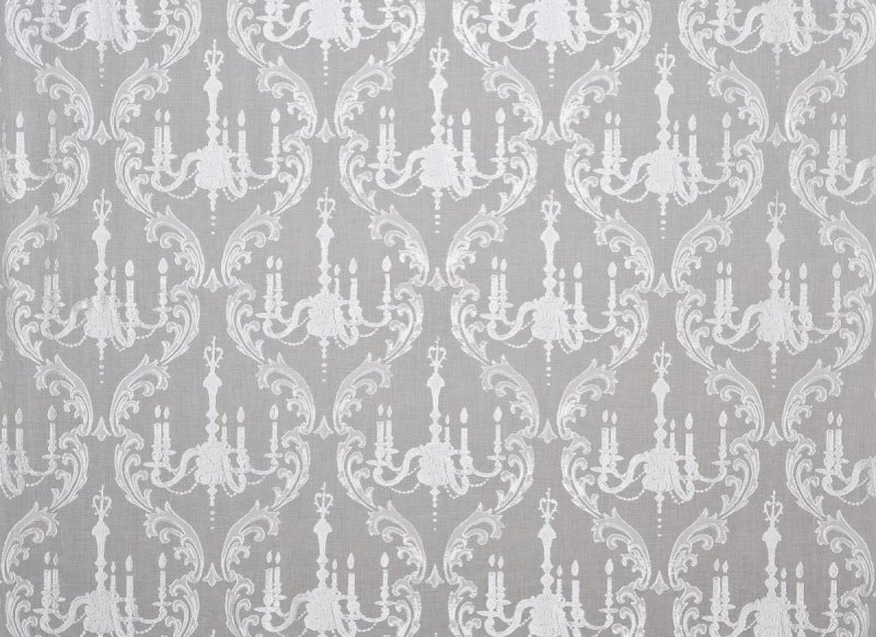 Тюль с орнаментом