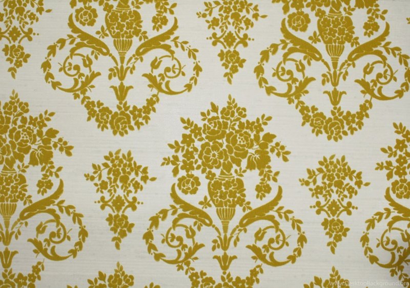 Обои с золотым рисунком для стен
