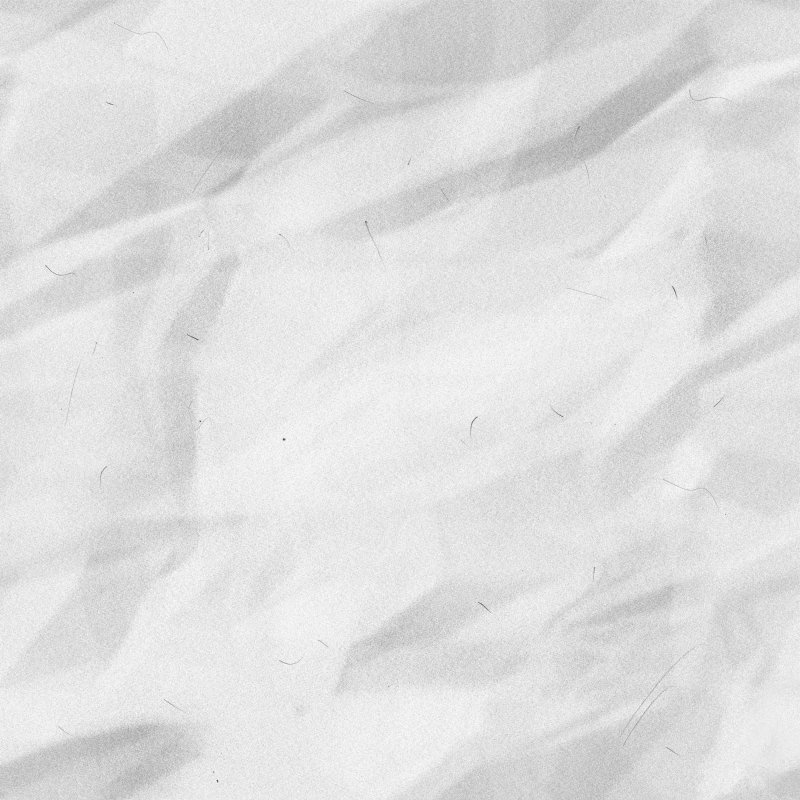 Белая мятая бумага
