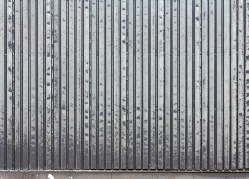 Текстура металлического забора