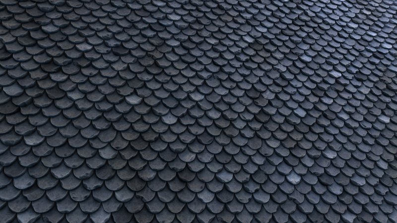 Цементно-Песчаная черепица черная текстура