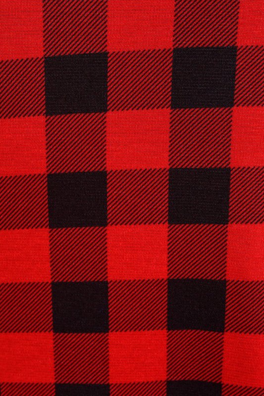Черная ткань в клетку