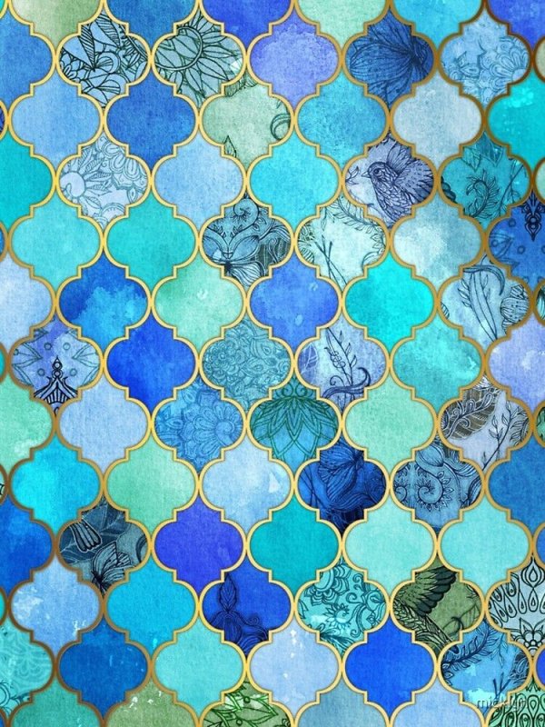 Марокканская плитка паттерн