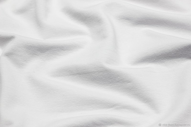 Хлопчатобумажная ткань белая