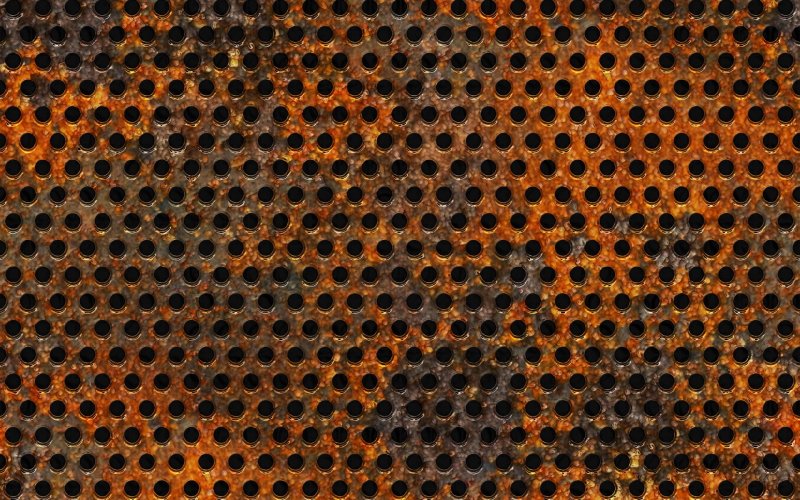 Ржавая решетка