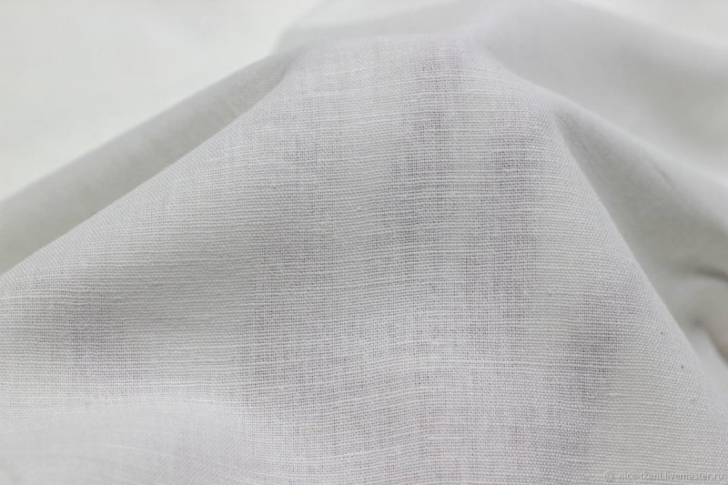 Лен с лавсаном ткань