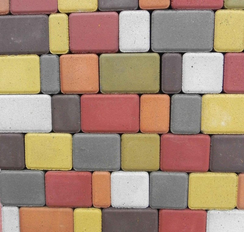 Тротуарная плитка брусчатка старый город