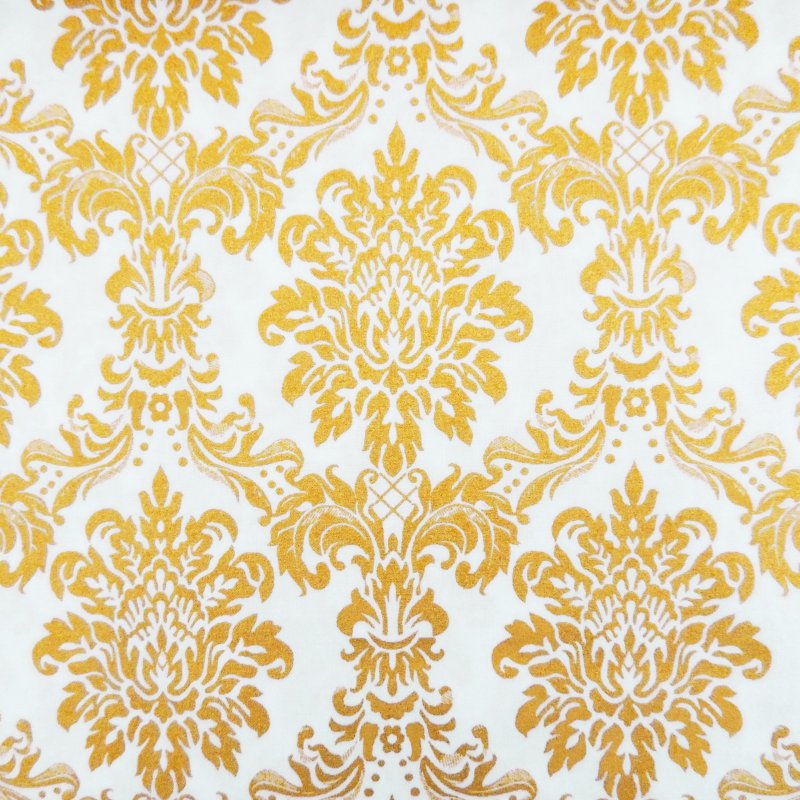 Ткань узоры золотистые