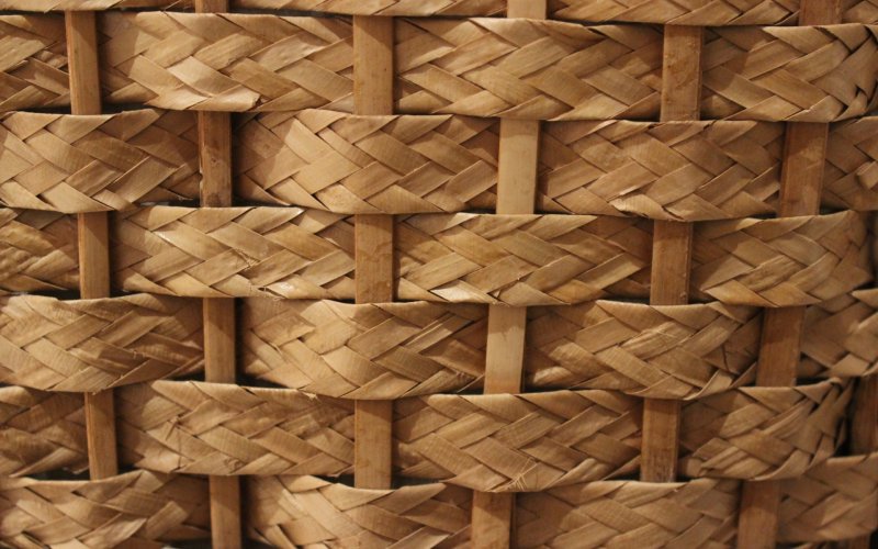 Текстура плетеной корзины