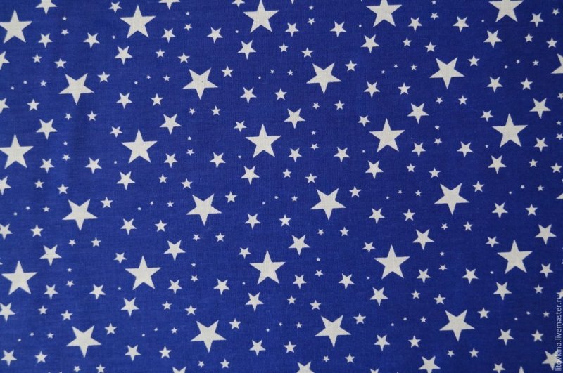 Синий фон со звездочками