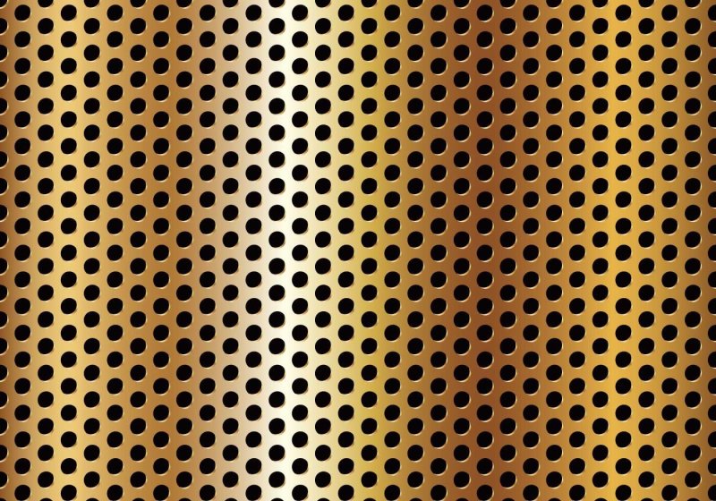 Перфорированный лист металлический