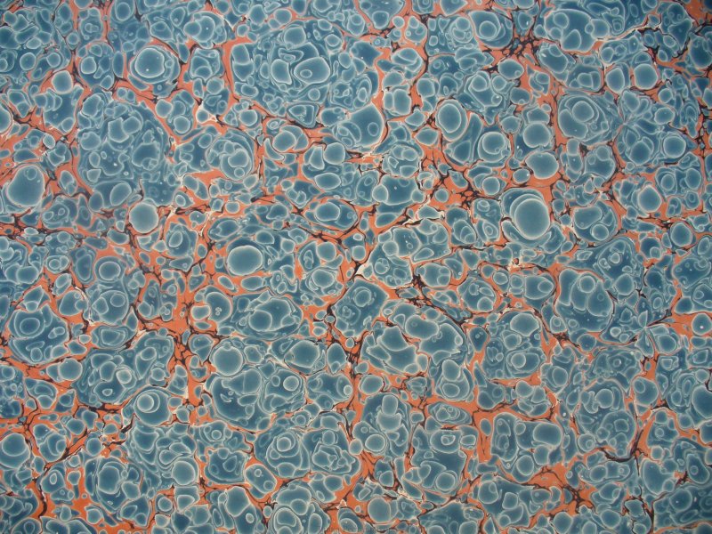 Бумага мраморная для форзаца