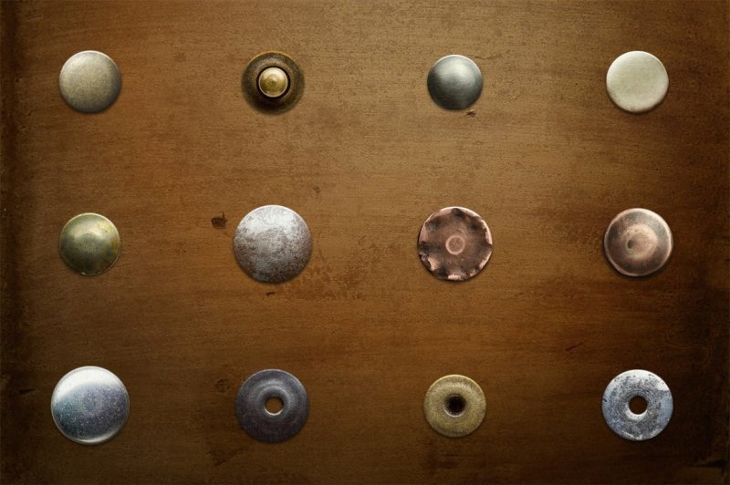 Клепки металлические