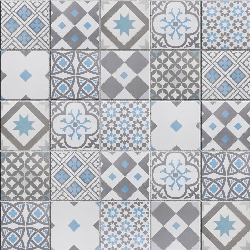 Almera Ceramica Patchwork Blue (пэчворк Блю)
