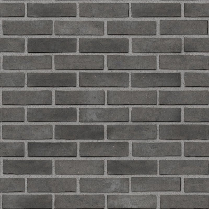 Клинкерный кирпич серый