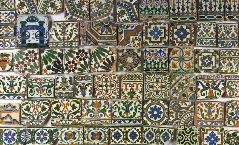 Испано-Мавританская керамика 17 века