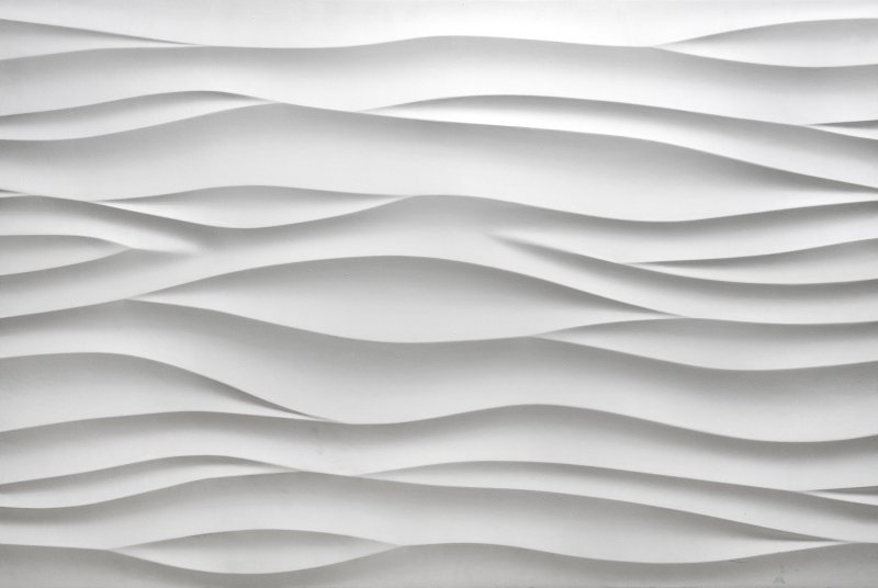 Гипсовые 3д панели дюны