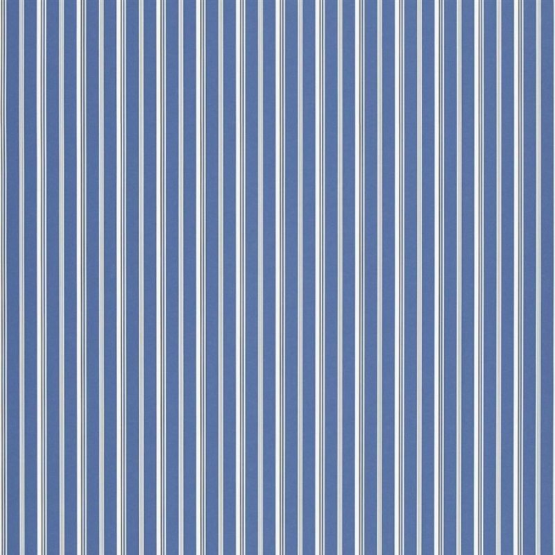 Полосатая ткань голубая