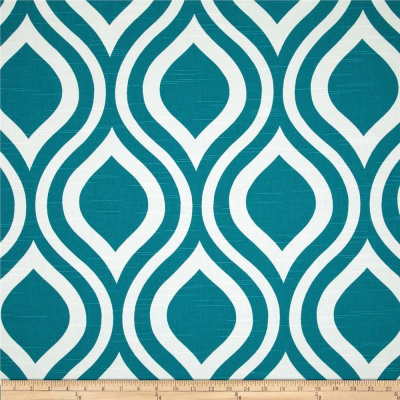 Синий орнамент ткань