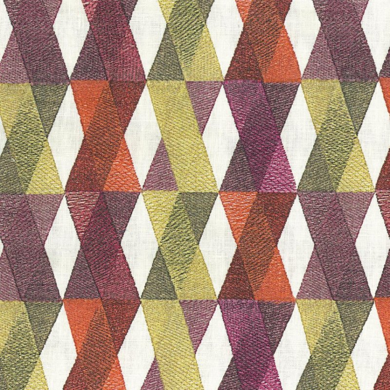 Геометрический принт на ткани