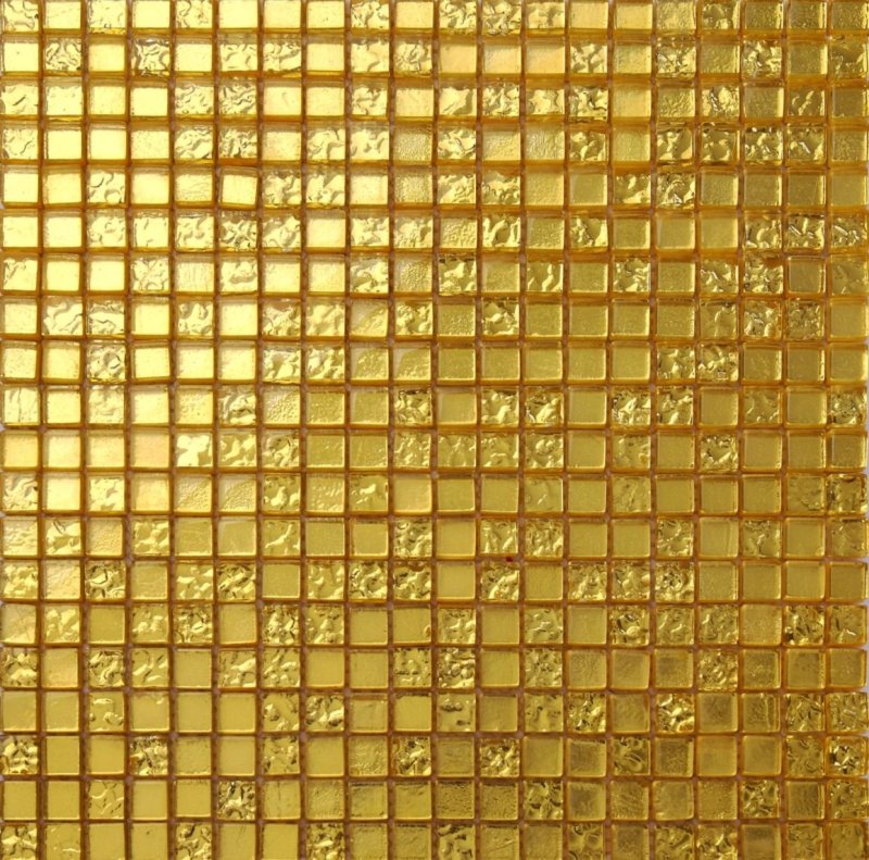 Мозаика стеклянная Mirror Gold