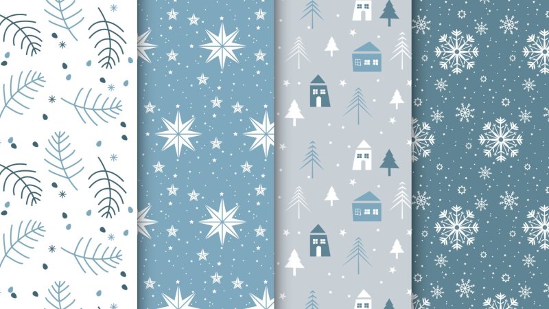 Новогодний паттерн