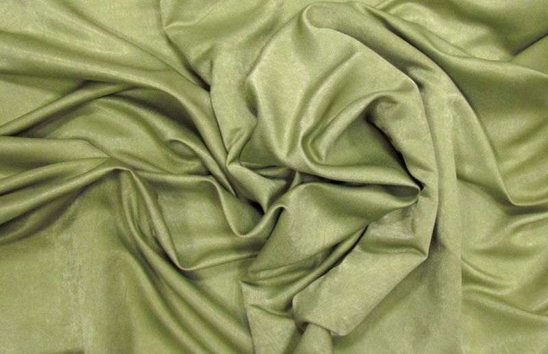 Оливковая ткань