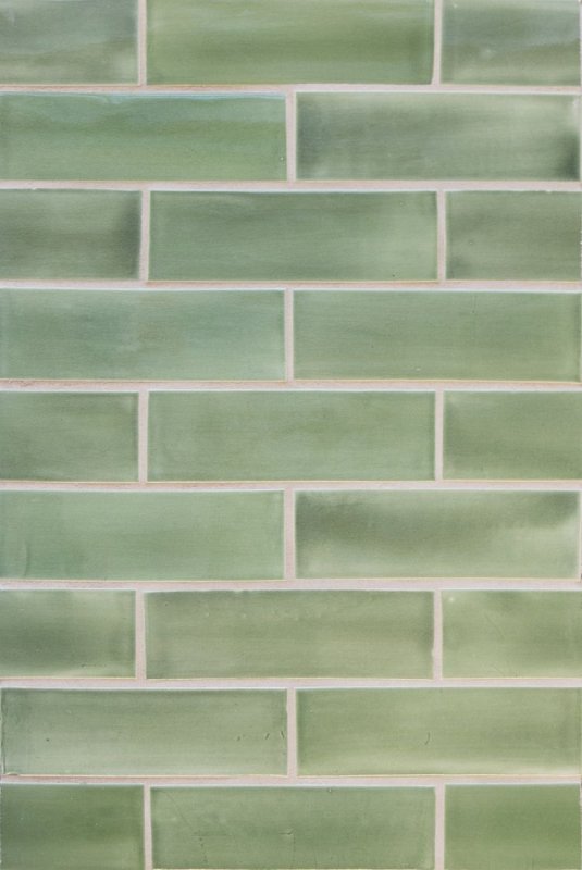 Плитка кабанчик зелёный изумруд