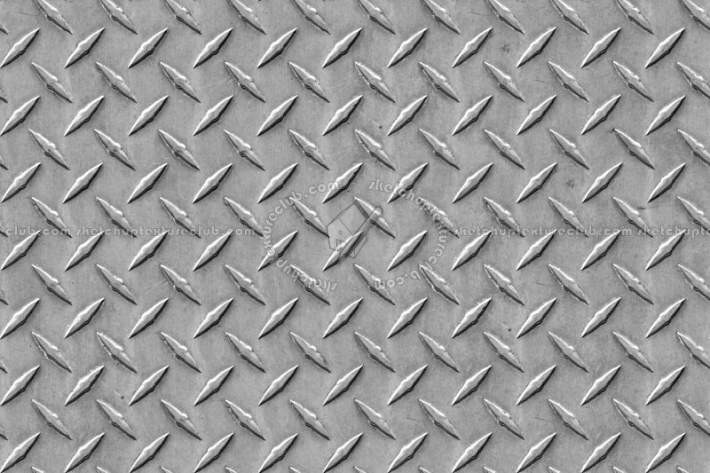 Лист нержавеющий рифленый AISI 304 ромб