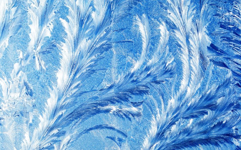 Красивые зимние узоры
