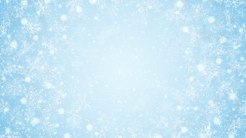 Снежный фон